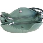 Női válltáska átalakítható zöld Andrea Massi