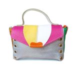 Donetta valódi bőr női táska kisméretű egyedi színes