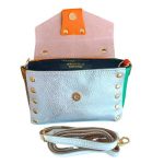 Donetta valódi bőr női táska kisméretű egyedi színes