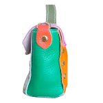 Donetta valódi bőr női táska kisméretű egyedi színes