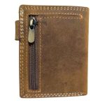 Hunter Valódi bőr férfi pénztárca RFID védelemmel bicikli mintával