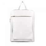 Valódi bőr női hátizsák fehér többfunkciós elegáns