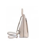 Vivien valódi bőr női hátizsák bézs színben Natascia elegáns