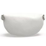  Nandin valódi bőr női táska deréktáska crossbody fehér