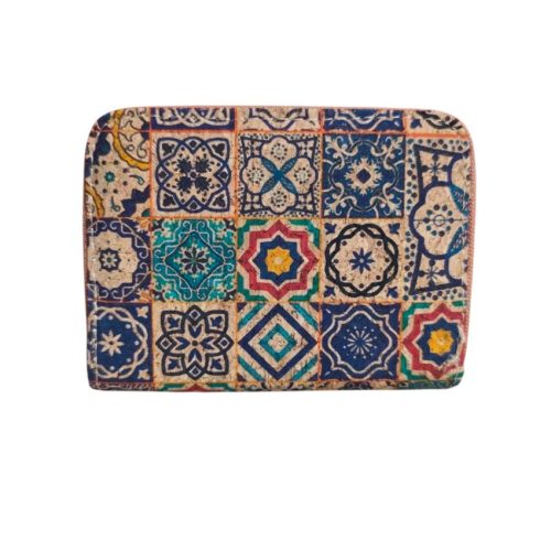 Parafa női pénztárca kisméretű cipzáras patchwork