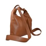 Adrina valódi bőr női hátizsák és válltáska fekete többfunkciós nagyméretű