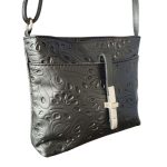 Polla valódi bőr mobiltelefon táska és pénztáca kék