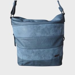 Kék női válltáska kényelmes crossbody