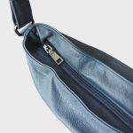 Kék női válltáska kényelmes crossbody