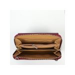 Orsi valódi bőr mobiltelefon táska és pénztáca egyben piros