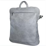 Női hátizsák szürke színben átalakítható többfunkciós nagyméretű