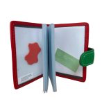 Natural valódi bőr kártyatartó 20 + 2 férőhely zöld