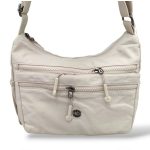Fekete női válltáska kényelmes crossbody sokzsebes