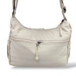 Fekete női válltáska kényelmes crossbody sokzsebes