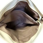 Enikő női hátizsák egyedi papagáj mintás parafa zöld bézs