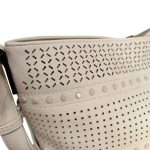 Enikő női hátizsák egyedi papagáj mintás parafa zöld bézs