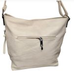 Enikő női hátizsák egyedi papagáj mintás parafa zöld bézs