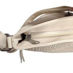 Enikő női hátizsák egyedi papagáj mintás parafa zöld bézs