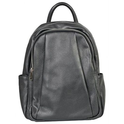 Britney valódi bőr női hátizsák bézs prémium olasz