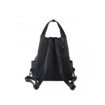Norina valódi bőr női hátizsák fekete színű prémium