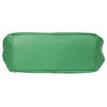 Almanda valódi bőr női táska zöld színben