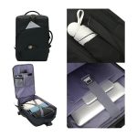 Wizzair hátizsák üzleti 40 x 30 x 20 cm laptoptartós vízlepergetős khaki zöld