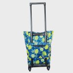 Gurulós bevásárló táska kisméretű vidám színes