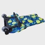 Gurulós bevásárló táska kisméretű vidám színes