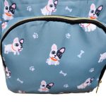 Pink eco bőr női táska közepes méret