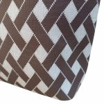 Dolli nagyméretű női válltáska barna bézs 38 cm
