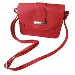 Florica piros női táska elegáns kisméretű