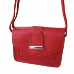 Florica piros női táska elegáns kisméretű