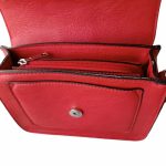 Florica piros női táska elegáns kisméretű