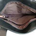 Detti nagyméretű fekete női kézitáska tote plüssös