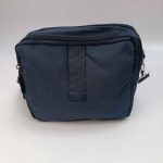 Férfi táska kék kisméretű oldaltáska többfunkciós sokzsebes