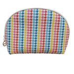 Neszeszer szett 5 részes tyúkláb mintás cipzáras