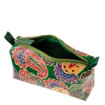 Giultieri bőr neszeszer különleges zöld színes