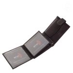 La Scala férfi bőr pénztárca fekete RFID